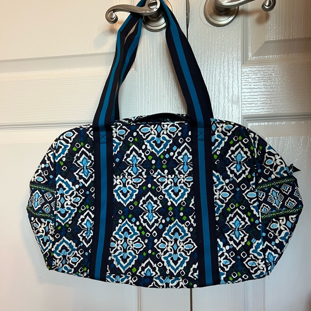 Vera Bradley Duffel - Ink Blue - NWT